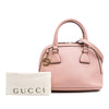 Gucci Mini Leather GG Charm Dome Satchel Secondhand