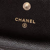 Chanel Quilted Caviar Boy Card Holder with Chain Secondhand
