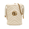 Gucci Small GG Marmont Matelasse Calfskin Bucket Bag Secondhand