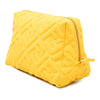 Fendi Zucca Embossed Technical Fabric Cosmetic Pouch Secondhand