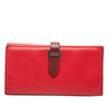 Hermès Bicolor Epsom Bearn Soufflet Bifold Long Wallet Secondhand