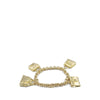 Hermès 18K Yellow Gold Bag Charm Chain Bracelet Secondhand