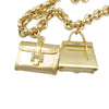 Hermès 18K Yellow Gold Bag Charm Chain Bracelet Secondhand