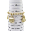 Hermès 18K Yellow Gold Bag Charm Chain Bracelet Secondhand