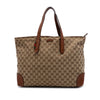 Gucci GG Canvas Web Tote Secondhand