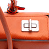 Prada Saffiano Cuir Turnlock Twin Satchel Secondhand