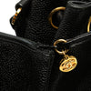 Chanel Caviar Triple CC Drawstring Bucket Bag Secondhand