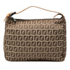 Fendi Zucchino Canvas Handbag Secondhand