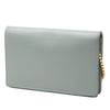 Balenciaga Goatskin Motocross Metallic Edge Wallet on Chain Secondhand