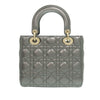 Dior Small Metallic Lambskin Cannage My ABCDior Lady Dior Secondhand