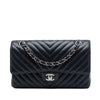 Chanel Medium Classic Chevron Lambskin Double Flap Secondhand
