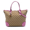Gucci GG Canvas Heart Bit Satchel Secondhand