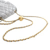 Chanel Mini Square Classic Lambskin Pearl Crush Single Flap Secondhand