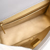 Chanel Mini Square Classic Lambskin Pearl Crush Single Flap Secondhand