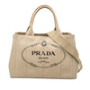 Prada Small Canvas Canapa Logo Satchel Secondhand
