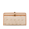 Secondhand Dior Honeycomb Coated Canvas Clutch