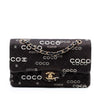 Chanel Medium Classic Canvas Coco Print Double Flap Secondhand