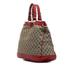 Secondhand Gucci Medium GG Canvas Valentine Top Handle Bag