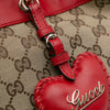 Secondhand Gucci Medium GG Canvas Valentine Top Handle Bag
