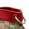 Secondhand Gucci Medium GG Canvas Valentine Top Handle Bag