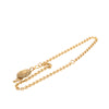 Chanel Gold Plated Knight Horse Pendant Necklace Secondhand