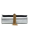 Saint Laurent Small Metallic Calfskin Monogram Kate Tassel Crossbody Secondhand