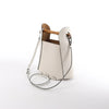 LOEWE Bamboo Buckets Leather 2Way Handbag in White Secondhand