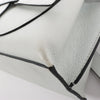 LOEWE Gate Mini Top Handle Leather 2Way Handbag in Gray Secondhand