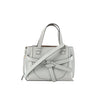 LOEWE Gate Mini Top Handle Leather 2Way Handbag in Gray Secondhand