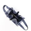 LOEWE Hammock Medium Leather 2Way Handbag in Navy Blue Secondhand