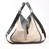 LOEWE Hammock Small Leather 2Way Handbag in Orange x Black x Beige Secondhand