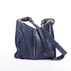 LOEWE Hammock Small Leather 2Way Handbag in Navy Blue Secondhand