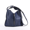 LOEWE Hammock Small Leather 2Way Handbag in Navy Blue Secondhand