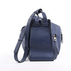 LOEWE Hammock Small Leather 2Way Handbag in Navy Blue Secondhand