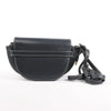 LOEWE Gate Mini Leather Crossbody Bag in Navy Blue Secondhand