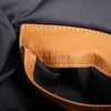 LOEWE Puffy Yago Leather x Nylon Backpack in Black x Brown Secondhand