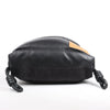LOEWE Puffy Yago Leather x Nylon Backpack in Black x Brown Secondhand