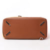 LOEWE Puzzle Medium Raffa x Leather 2Way Handbag in Orange x Brown x Beige Secondhand