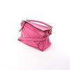 LOEWE Puzzle Medium Leather 2Way Handbag in Pink Secondhand