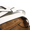 LOEWE Gate Small Crossbody Bag in White x Green Secondhand