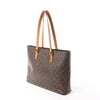 Louis Vuitton Luco Monogram Canvas Shoulder Bag in Brown M51155 Secondhand