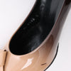 Louis Vuitton 16 years Patent Leather Heels in Black x Beige NL0186, Size EU 40 Secondhand