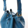 Louis Vuitton Noe Epi Leather Shoulder Bag in Blue Secondhand