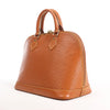 Louis Vuitton Alma PM Epi Leather Handbag in Brown Secondhand