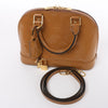 Louis Vuitton Alma BB Monogram Vernis 2Way Handbag in Brown M91585 Secondhand