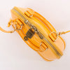 Secondhand Louis Vuitton Alma BB Monogram Vernis 2Way Handbag in Yellow M91697