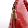 Louis Vuitton Alma GM Vernis Leather Handbag in Red M93596 Secondhand