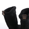 Louis Vuitton Breezy line 19-year Monogram Suede x Sheepskin Boots in Black CL0169, Size 38 EU Secondhand