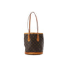 Louis Vuitton Bucket PM Monogram Canvas Shoulder Bag in Brown M42238 Secondhand
