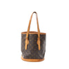 Louis Vuitton Bucket PM Monogram Canvas Shoulder Bag in Brown M42238 Secondhand